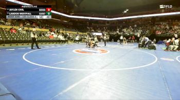 126 Class 3 lbs Cons. Round 3 - Jaylen Civil, Warrensburg vs Landon Westfall, Kearney