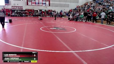 285 lbs Cons. Round 3 - Juan Cardenas, Atwater-Cosmos-Grove City vs Luis Serrato, Dassel-Cokato-Litchfield