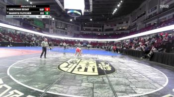 126 lbs Cons. Round 3 - Gretchan Begay, Nampa vs Madisyn Fletcher, Weiser