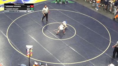 103 lbs Round Of 32 - Brennen Veverka, Claysburg Kimmel vs Tanner Stuart, Warren