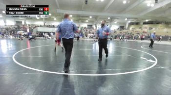 130 lbs Champ. Round 1 - Noah Cooke, Nolensville Wrestling Club vs Jackson Fulks, Sumner Co Wrestling Club