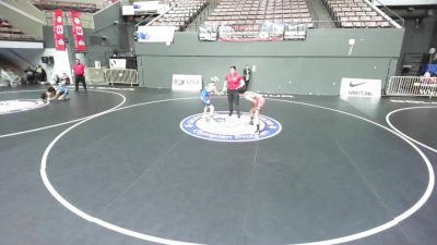 113 lbs Champ. Rd Of 32 - Bodhi Ziobro, Temecula Valley High School Wrestling vs Elijah Williams, Golden State Wrestling Club