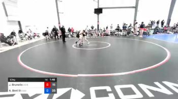 63 kg Quarterfinal - Joshua Brunelle, Doughboy Blue vs Ambrose Boni III, Quest 2