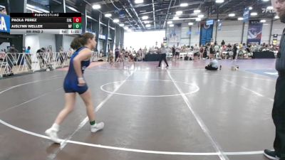 100 lbs Rr Rnd 3 - Paola Perez, Evil Empire vs Aislynn Weller, MF Angels