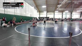 132 lbs Round Of 16 - Yadiel Marte Rodney, Brooke Point vs Isaac Slayter, St. John Paul The Great Catholic