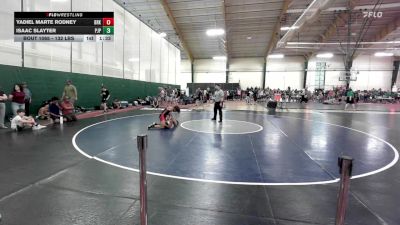 132 lbs Round Of 16 - Yadiel Marte Rodney, Brooke Point vs Isaac Slayter, St. John Paul The Great Catholic