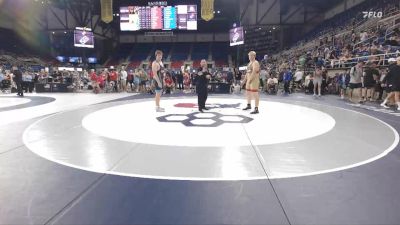 285 lbs Champ. Rd Of 16 - Preston Krueger, WI vs Andrew Hine, IA