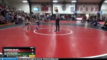 5 lbs Round 1 - Kameron Wilsey, Keokuk Kids Wrestling Club vs Oliver Billings, Keokuk Kids Wrestling Club