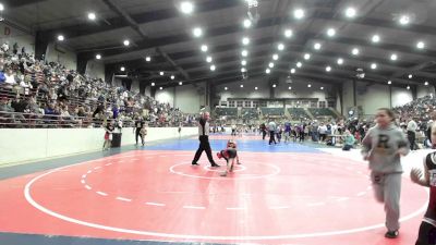 55 lbs Quarterfinal - Nathalie Janney, Heard Wrestling Club vs Arya Robertson, Morris Fitness Wrestling Club