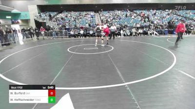 190 lbs Consolation - Wes Burford, Oakdale vs Westin Hoffschneider, Ponderosa