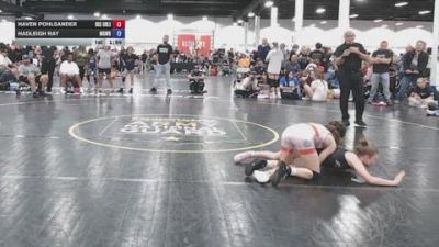 85 lbs Rr Rnd 4 - Haven Pohlsander, Okie Girls - GK12E vs Hadleigh Ray, MGW Grappling Goddesses - GK12E