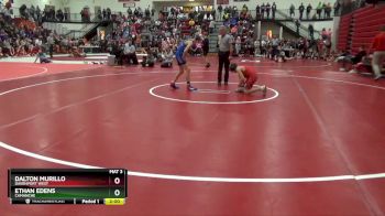 106 lbs Cons. Round 2 - Ethan Edens, Camanche vs Dalton Murillo, Davenport West