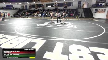 125 lbs Champ. Round 1 - Alexander Crane, West Liberty vs Anthony Sagaris, Lake Erie
