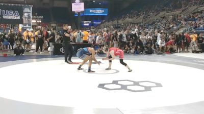 100 lbs Champ. Rd Of 64 - Ella Japp, Nebraska vs Audrey Moore, Texas