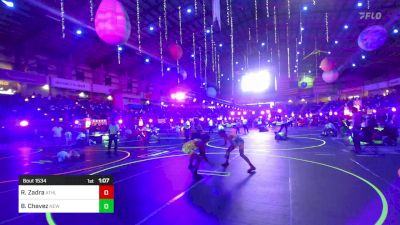 109 lbs Quarterfinal - Reid Zadra, Athlos Wrestling vs Brandon Chavez, New Mexico Bad Boyz