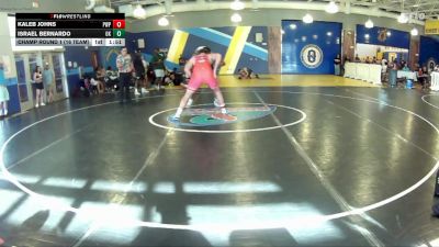 215 lbs Champ Round 1 (16 Team) - Kaleb Johns, Pasco Wolfpack vs Israel Bernardo, OutKast WC