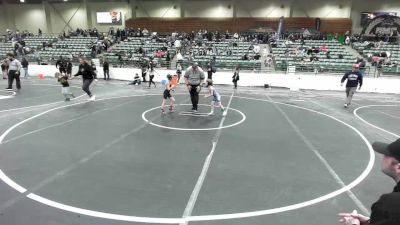 46 lbs 2nd Place - Bentley Coberly, Salem Elite vs Easton Burton, Nighthawks WC