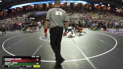 165 1A Semifinal - Benny Lewis, Baker County vs Kendrick Hodge, Somerset