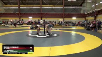 138 lbs Cons. Round 2 - Lucas Barry, St Micheal The Archangel vs Damian Resendez, Mt. Carmel