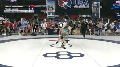 175 lbs Cons. Quarters - Grady Weinbrenner, Minnesota vs Simon Jarrell, Washington