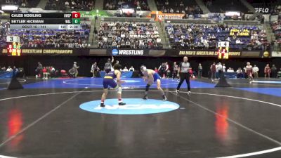 141 lbs Prelim - Caleb Nobiling, Wis.-Stevens Point vs Skyler Hickman, Wash. & Lee