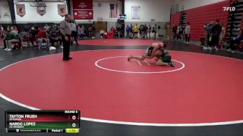 132 lbs Round 5 - Tayton Frueh, Ottumwa vs Nardo Lopez, CR Kennedy