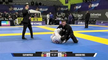 Egocero Fidel vs Clay Mayfield 2026 European Jiu-Jitsu IBJJF Championship
