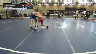 150 lbs 4th Place Match - Luke Lindaman, USA Mat Club vs Eli McCleish, Immortal Athletics WC