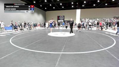 138 lbs Cons. Round 2 - Braxton Jones, OK vs Logan Sands, OK