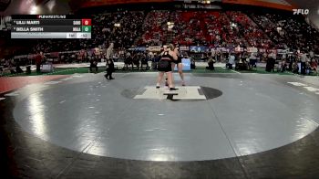 G 235 lbs Cons. Semi - Lilli Marti, Sandpoint vs Bella Smith, Malad