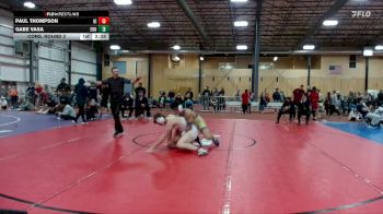 197 lbs Cons. Round 2 - Gabe Vasa, Eastern Oregon University vs Paul Thompson, University Of Idaho