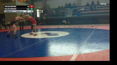 120 lbs Dylan DeBoer, Powell vs Oscar Brown, Scottsbluff