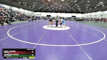 140 lbs Champ. Round 1 - Sevreign Aumua, Grain Valley vs Riley Tucker, Jefferson