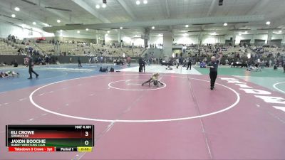 50 lbs Semifinal - Jaxon Boochie, Rabbit Wrestling Club vs Eli Crowe, Grindhouse