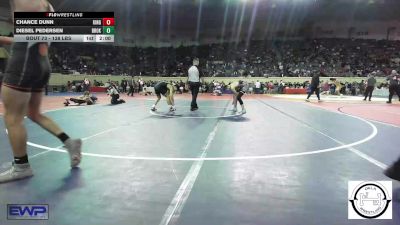 138 lbs Round Of 64 - Chance Dunn, Kingfisher YellowJackets vs Diesel Pedersen, Broken Arrow