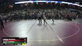 115 lbs Quarterfinal - Grace Lashinsky, DeLand vs Aurora Guadiana, Wellington