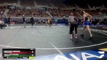 D3-144 lbs Quarterfinal - Wallace Stooks, Prescott vs Armando Herring, Poston Butte