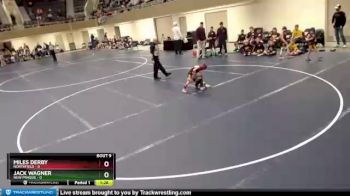 45 lbs Round 3 (6 Team) - Jack Wagner, New Prague vs Miles Derby, Northfield