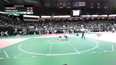 120 lbs Cons. Round 5 - Bridon Angus, Unattached vs Drew Nesity, CHP3