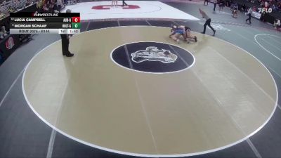 Champ. Round 1 - Morgan Schaaf, West Holt Girls vs Lucia Campbell, Auburn Girls