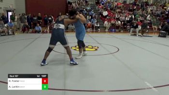 285 lbs Round Of 16 - Roland Foster, Pace Academy vs Aidan Larkin, Berkeley Prep