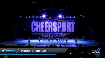Pro Cheer - Blue Jays [2021 L2 Youth - Small - A Day 1] 2021 CHEERSPORT National Cheerleading Championship