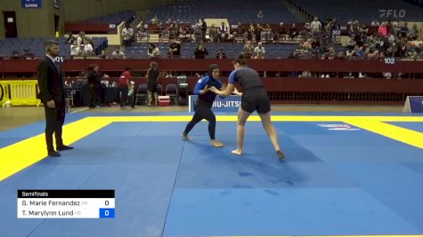 Giulianna Marie Fernandez vs Tianna Marylynn Lund 2024 Pan IBJJF Jiu-Jitsu No-Gi Championship