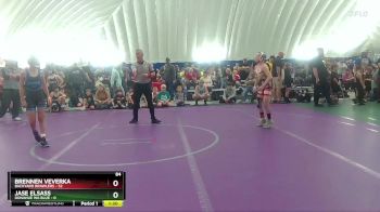 84 lbs Round 1 (8 Team) - Brennen Veverka, Backyard Brawlers vs Jase Elsass, Donahue WA Blue