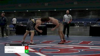 285 lbs 5th Place - Mark Effendian, PA vs Calvin Lachman, PA