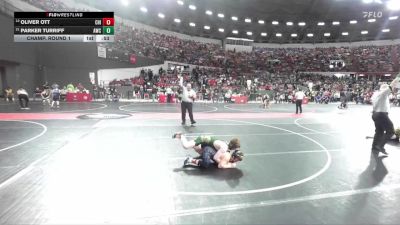 135 lbs Champ. Round 1 - Parker Turriff, Ashwaubenon Wrestling Club vs Oliver Ott, Chilton/Hilbert