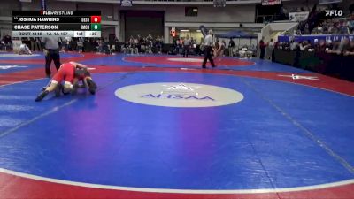 1A-4A 157 Cons. Round 2 - Joshua Hawkins, Deshler vs Chase Patterson, St Michael Catholic High School