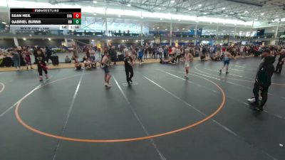 144 lbs Cons. Round 3 - Sean Heil, Unattached vs Gabriel Burns, Roundtree Wrestling