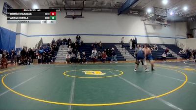 215 lbs Consy 1 - Homer Headlee, Beth Center vs Adam Chesla, Derry