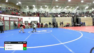 132-141 lbs Championship Bracket - D`Sheaon Wilson, Lawrence Central vs Chase Cavallo, New Albany